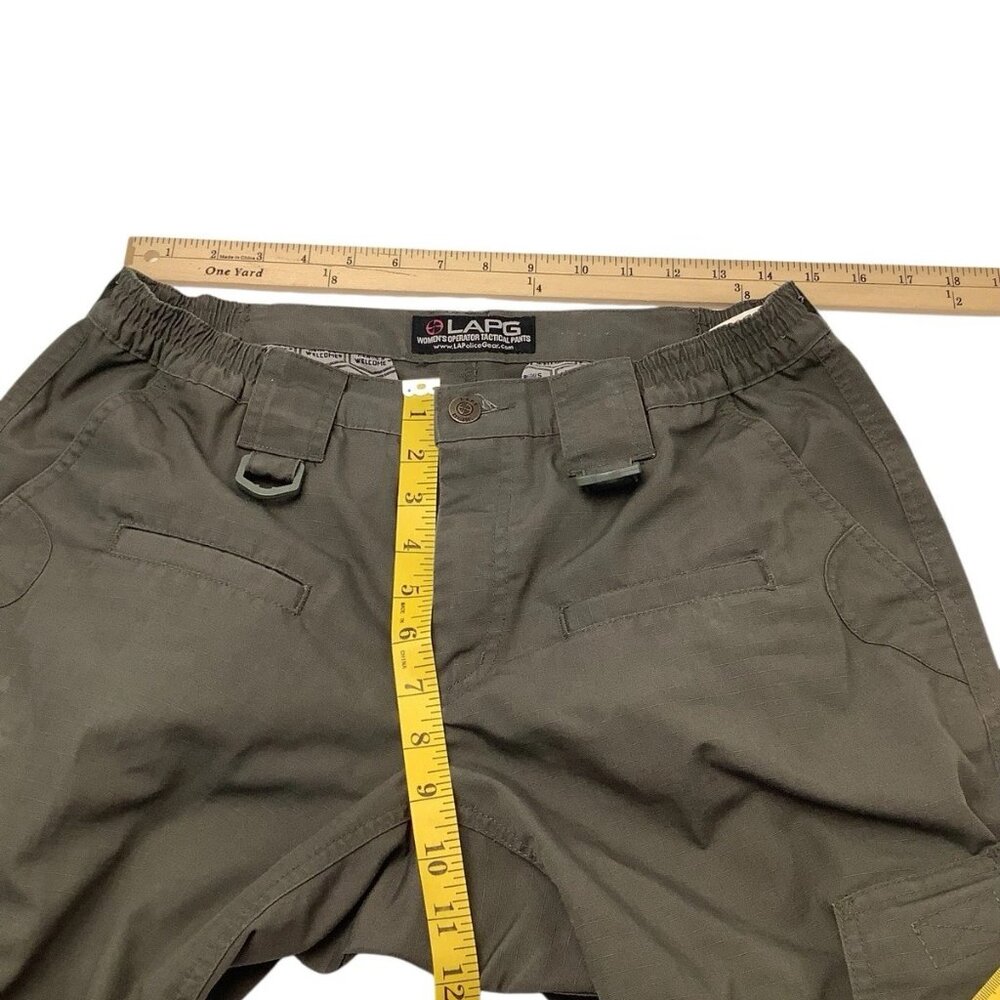 LAPG Womens Operator Tactical Cargo Pants Size 8 Short Green - Picture 10 of 11